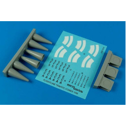 Aerobonus 480054 1/48 Aircraft Warning Cones Dummy Resin Kit