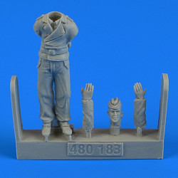 Aerobonus 480183 1/48 German Wwii Tank Crew Trooper A Resin Kit