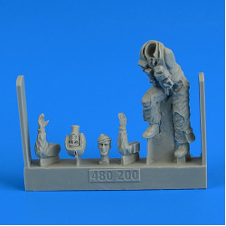 Aerobonus 480200 1/48 Usaf Fighter Pilot On The Ladder Resin Kit
