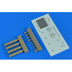 Aerobonus 720035 1/72 Compressed Gas Bottles Nitrogen Resin Kit