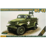 Ace 72593 1/72 Wc-43 T-215 Tele Maintenance 1/2 Ton Truck Plastic Model Kit