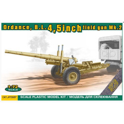 Ace 72607 1/72 Ordance B L 4/5inch Med Field Gun Mk 2 On Carriage 5/5inch Mk 2