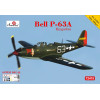 Amodel 72415 1/72 P63a Usa British Air Force. Ex Toko 300pcs Plastic Model Kit
