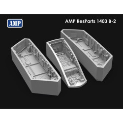 Amp-aft1403 1/144 B-2 Chassis Niches Model Kit