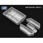 Amp-aft1404 1/144 B-2 Bomb Bay And Chassis Niches Model Kit