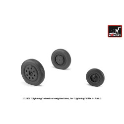 Armory Aw32401 1/32 Ee Lightning Wheels W/ Weighted Tires Early