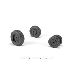 Armory Aw48038 1/48 Mil Mi-8/17 Hip Wheels W/ Weighted Tires