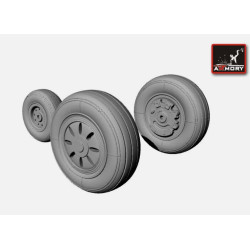 Armory Aw48305 1/48 Canadian F-35 Lightning-ii Wheels For Aircraft