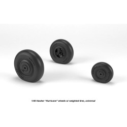 Armory Aw48414 1/48 Hawker Hurricane Wheels W/ Weighted Tires