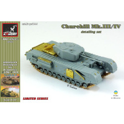 Armory Pe7244 1/72 Churchill Mk.iii/Iv Detailing Set