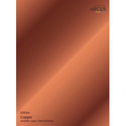 Arcus A093 Acrylic Paint Copper Metallic Color 10ml.