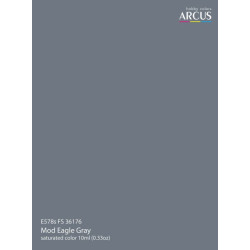 Arcus A578 Acrylic Paint Fs 36176 Mod Eagle Gray Saturated Color 10ml