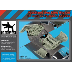 Black Dog A48201 1/48 Westland Sea King Big Set For Airfix