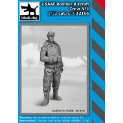 Black Dog F32166 1/32 Usaaf Bomber Aircraft Crew Vol1