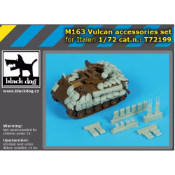 Black Dog T72199 1/72 M 163 Vulcan Accessories Set For Italeri