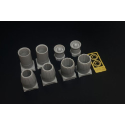 Brengun Brl72290 1/72 F/A-18 A/B/C/D Hornet Ge F404 Engine Nozzle Resin Set