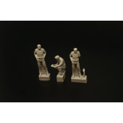 Brengun Brl72294 1/72 Us Navy Sailors For Ww2 Dioramas Figures Kit