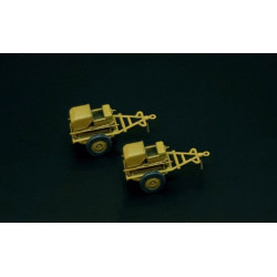 Brengun Brs144069 1/144 Anlasswagen Luftwaffe Aircraft Starter Cart 2pcs