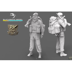 Black Snake K-07 1/35 Rifleman Commando Kieffer Kit 7 Resin Figure Kit