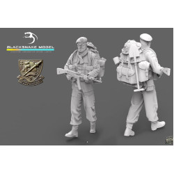 Black Snake K-08 1/35 Rifleman Commando Kieffer Kit 8 Resin Figure Kit