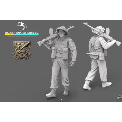 Black Snake K-11 1/35 Bren Commando Gunner Kieffer Kit 11 Resin Figure Kit