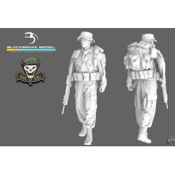 Black Snake Sog-05 1/35 Macv Sog Soldier Vietnam War Resin Figure Kit