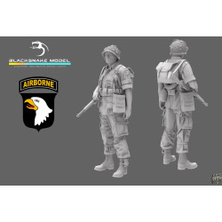 Black Snake St-07 1/35 101st Airborne Medic Ww2 D-day Resin Figure Kit