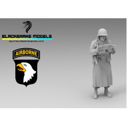 Black Snake St-24 1/35 Officer Of The 101st Airborne Bastogne Ww2 D-day