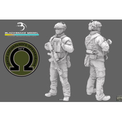 Black Snake Uks-05 1/35 Ukrainian Soldier Resin Figure