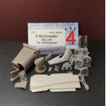 Cat4-r48111 1/48 F 8a Crusader Big Set For Hasegawa