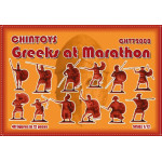 Chintoys Cht72002 1/72 Greeks At Marathon 490 Bc 48 Figures/12 Poses Green Plastic