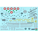 Cta Models 020 1/48 Decal Lupi Di Mare Italian Navy Av-8b Plus