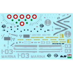 Cta Models 020 1/48 Decal Lupi Di Mare Italian Navy Av-8b Plus