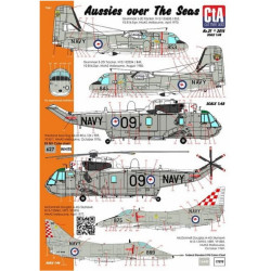 Cta Models 021 1/48 Decal For Aussies Over The Seas