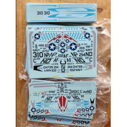 Cta Models 041 1/72 Decal Douglas F4d Skyray 4 Marking Options Vf-23, Vf-74, Vf-162, Vf-213