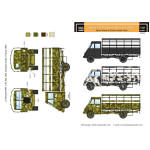 Sbs D35002 1/35 Decal For Renault Ahn In German Military Service Wwii