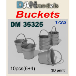 Dan Models 35325 1/35 Buckets 10 Pcs 6/4 3d Print