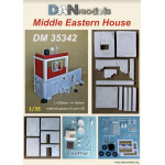 Dan Models 35342 1/35 Middle Eastern House. The Material Is Gypsum And 3d Resin. Weight 700 Gr