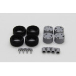 Diolex Dp24050 1/24 Wheels 14 Inch Ronal Teddy Bears For Tamiya Fujimi Aoshima Revell