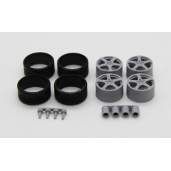 Diolex Dp24064 1/24 Wheels 19 Inch Ruf For Tamiya Fujimi Aoshima Revell