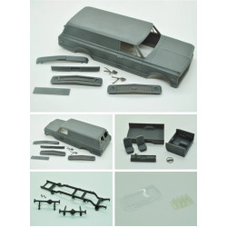 Diolex Dp24079 1/25 3d Print Resin Not Cast Kit Chevrolet Panel Truck 1970