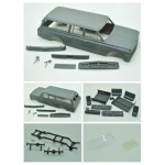 Diolex Dp24087 1/25 3d Print Resin Not Cast Kit Gmc Suburban 1972