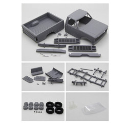 Diolex Dp24189 1/25 3d Print Resin Kit Ford F-150 Single Cab Long Bed 1980