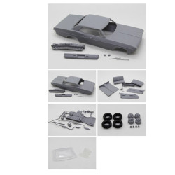 Diolex Dp24190 1/25 3d Print Resin Kit Chevrolet Impala 4-door Sedan 1966