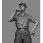 Panzer Art Fi35-135 1/35 German Tank Mechanic No.2 Resin Model Kit