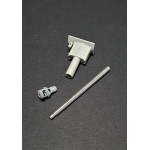 Panzer Art Gb35-061 1/35 Pz.kpfw Iv H/J Mantlet With Kwk40l48 Gun Mid Muzzle Brake