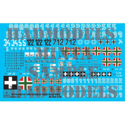 Had Models 035003 1/35 Decal For Hungarian Ww Ii Accessories Kit