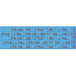 Had Models 035024 1/35 Decal For German Ww2 Turret Numbers Part 4