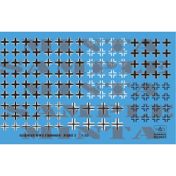 Had Models 035037 1/35 Decal For German Ww2 Crosses Part 2 Accessories Kit