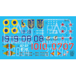 Had Models 32094 1/32 Decal War Losses Ukrainian And Russian Destroyed Su-25s